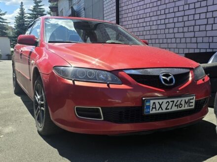 Красный Мазда 6, объемом двигателя 2 л и пробегом 245 тыс. км за 2400 $, фото 1 на Automoto.ua