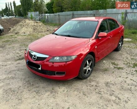 Червоний Мазда 6, об'ємом двигуна 2 л та пробігом 189 тис. км за 5300 $, фото 1 на Automoto.ua