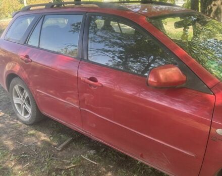 Червоний Мазда 6, об'ємом двигуна 2 л та пробігом 375 тис. км за 1000 $, фото 1 на Automoto.ua