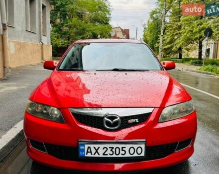 Червоний Мазда 6, об'ємом двигуна 2 л та пробігом 225 тис. км за 5200 $, фото 1 на Automoto.ua