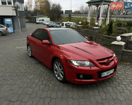 Красный Мазда 6, объемом двигателя 2.26 л и пробегом 152 тыс. км за 5500 $, фото 1 на Automoto.ua