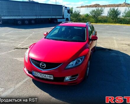 Красный Мазда 6, объемом двигателя 2 л и пробегом 256 тыс. км за 5500 $, фото 1 на Automoto.ua