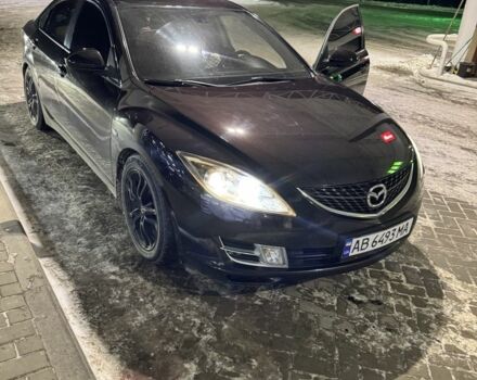 Красный Мазда 6, объемом двигателя 2 л и пробегом 198 тыс. км за 7300 $, фото 1 на Automoto.ua