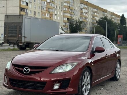 Красный Мазда 6, объемом двигателя 2.5 л и пробегом 222 тыс. км за 6250 $, фото 1 на Automoto.ua