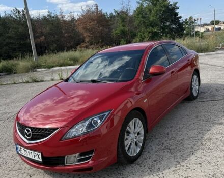 Красный Мазда 6, объемом двигателя 2 л и пробегом 200 тыс. км за 6500 $, фото 1 на Automoto.ua
