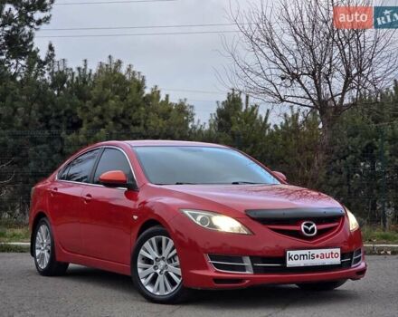Красный Мазда 6, объемом двигателя 2.5 л и пробегом 200 тыс. км за 6999 $, фото 1 на Automoto.ua