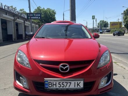 Красный Мазда 6, объемом двигателя 2.5 л и пробегом 277 тыс. км за 6800 $, фото 1 на Automoto.ua