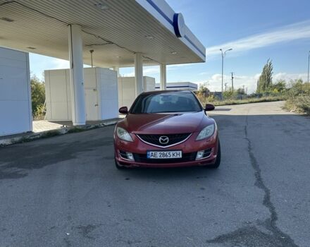 Красный Мазда 6, объемом двигателя 2 л и пробегом 236 тыс. км за 6205 $, фото 1 на Automoto.ua