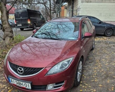 Красный Мазда 6, объемом двигателя 1.99 л и пробегом 220 тыс. км за 5899 $, фото 1 на Automoto.ua