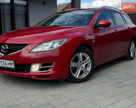 Красный Мазда 6, объемом двигателя 2 л и пробегом 257 тыс. км за 4950 $, фото 1 на Automoto.ua