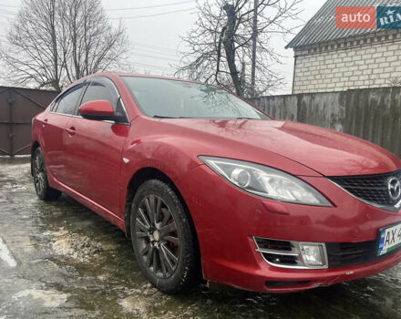 Красный Мазда 6, объемом двигателя 2 л и пробегом 245 тыс. км за 5799 $, фото 1 на Automoto.ua