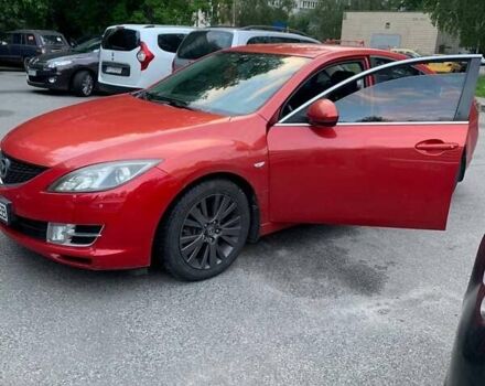 Червоний Мазда 6, об'ємом двигуна 2 л та пробігом 158 тис. км за 6800 $, фото 1 на Automoto.ua