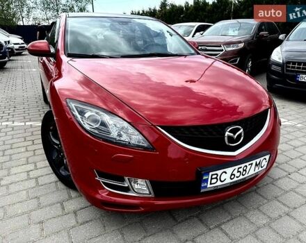 Красный Мазда 6, объемом двигателя 2 л и пробегом 178 тыс. км за 6999 $, фото 1 на Automoto.ua