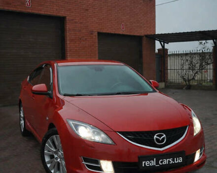 Красный Мазда 6, объемом двигателя 2 л и пробегом 208 тыс. км за 6600 $, фото 1 на Automoto.ua