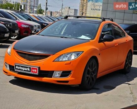 Красный Мазда 6, объемом двигателя 2.5 л и пробегом 250 тыс. км за 7290 $, фото 1 на Automoto.ua
