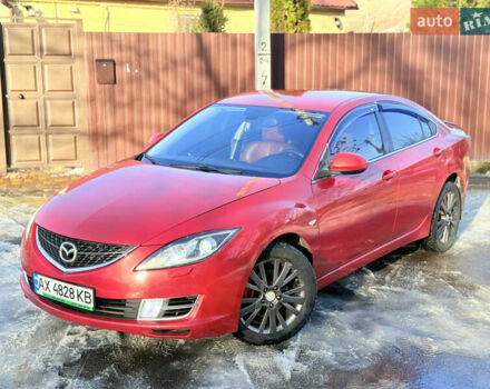 Червоний Мазда 6, об'ємом двигуна 2 л та пробігом 241 тис. км за 5450 $, фото 1 на Automoto.ua