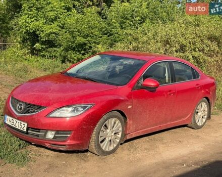 Красный Мазда 6, объемом двигателя 2 л и пробегом 339 тыс. км за 2000 $, фото 1 на Automoto.ua