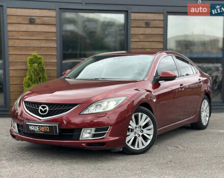 Красный Мазда 6, объемом двигателя 2 л и пробегом 144 тыс. км за 7600 $, фото 1 на Automoto.ua