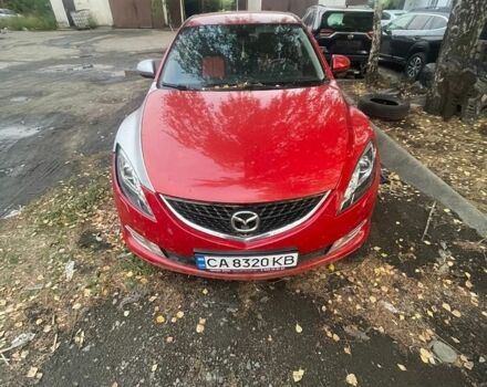 Красный Мазда 6, объемом двигателя 2 л и пробегом 247 тыс. км за 5200 $, фото 1 на Automoto.ua