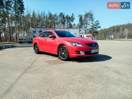 Червоний Мазда 6, об'ємом двигуна 2 л та пробігом 246 тис. км за 5800 $, фото 1 на Automoto.ua