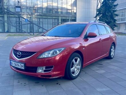 Красный Мазда 6, объемом двигателя 1.8 л и пробегом 299 тыс. км за 5400 $, фото 1 на Automoto.ua