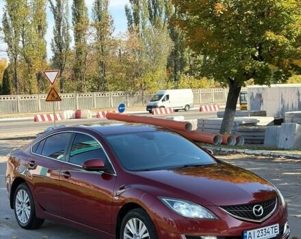 Красный Мазда 6, объемом двигателя 2 л и пробегом 191 тыс. км за 6900 $, фото 1 на Automoto.ua