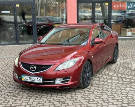Красный Мазда 6, объемом двигателя 2.49 л и пробегом 198 тыс. км за 6900 $, фото 1 на Automoto.ua