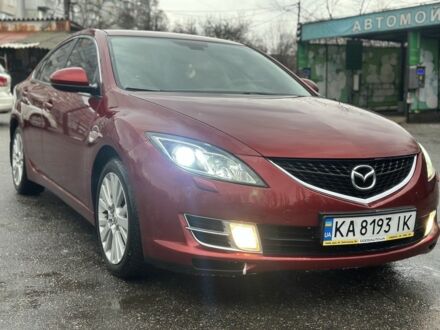 Красный Мазда 6, объемом двигателя 2 л и пробегом 186 тыс. км за 7500 $, фото 1 на Automoto.ua
