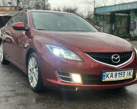 Красный Мазда 6, объемом двигателя 2 л и пробегом 186 тыс. км за 7500 $, фото 1 на Automoto.ua