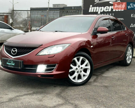 Красный Мазда 6, объемом двигателя 2.49 л и пробегом 240 тыс. км за 6999 $, фото 1 на Automoto.ua