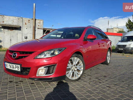 Красный Мазда 6, объемом двигателя 2.18 л и пробегом 440 тыс. км за 6750 $, фото 1 на Automoto.ua