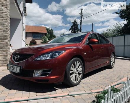 Червоний Мазда 6, об'ємом двигуна 2 л та пробігом 136 тис. км за 7800 $, фото 1 на Automoto.ua