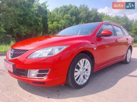 Мазда 6 2009 в Бродах на Automoto.ua Красный Мазда 6, объемом двигателя 1.8 л и пробегом 221 тыс. км за 6750 $, фото 1 на Automoto.ua