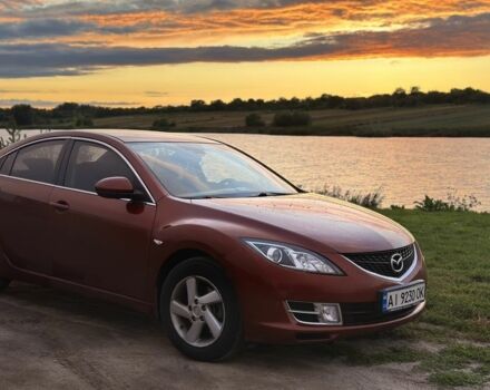 Красный Мазда 6, объемом двигателя 2 л и пробегом 280 тыс. км за 8200 $, фото 1 на Automoto.ua