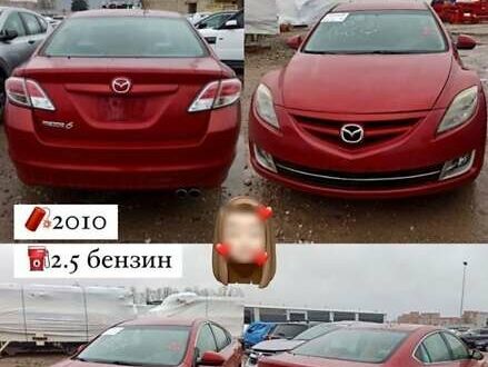 Красный Мазда 6, объемом двигателя 2.49 л и пробегом 266 тыс. км за 7700 $, фото 1 на Automoto.ua
