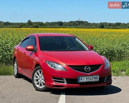 Червоний Мазда 6, об'ємом двигуна 2 л та пробігом 201 тис. км за 5500 $, фото 1 на Automoto.ua