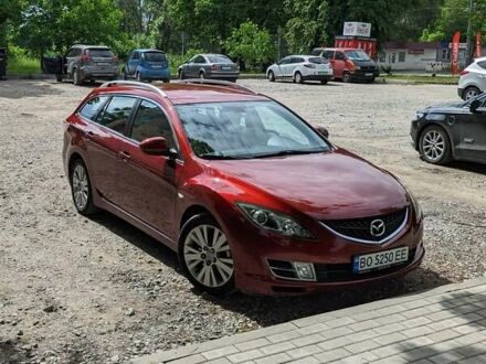 Мазда 6 2009 в Тернополе на Automoto.ua Красный Мазда 6, объемом двигателя 2.2 л и пробегом 171 тыс. км за 7500 $, фото 1 на Automoto.ua