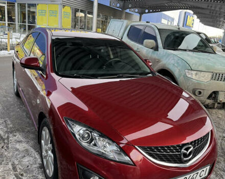 Червоний Мазда 6, об'ємом двигуна 2 л та пробігом 162 тис. км за 8200 $, фото 1 на Automoto.ua