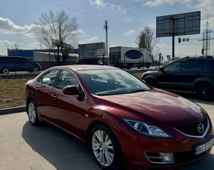 Красный Мазда 6, объемом двигателя 2 л и пробегом 277 тыс. км за 8100 $, фото 1 на Automoto.ua