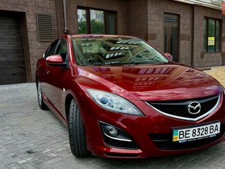 Червоний Мазда 6, об'ємом двигуна 2 л та пробігом 170 тис. км за 8100 $, фото 1 на Automoto.ua