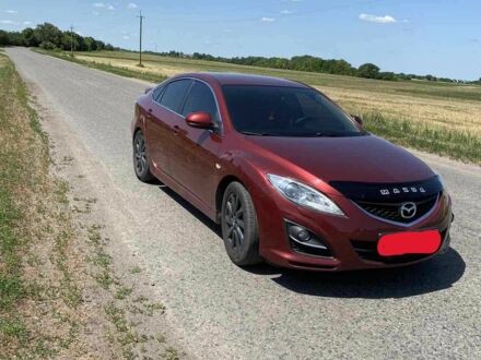 Червоний Мазда 6, об'ємом двигуна 2 л та пробігом 250 тис. км за 8000 $, фото 1 на Automoto.ua