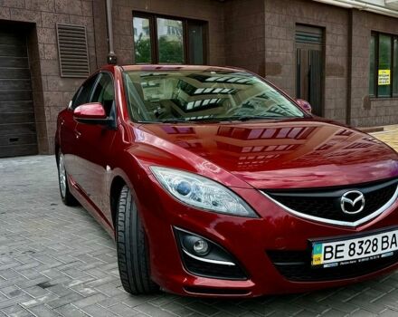 Красный Мазда 6, объемом двигателя 2 л и пробегом 170 тыс. км за 8100 $, фото 1 на Automoto.ua