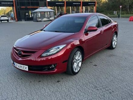 Красный Мазда 6, объемом двигателя 2.49 л и пробегом 130 тыс. км за 10000 $, фото 1 на Automoto.ua