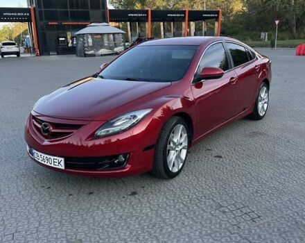 Красный Мазда 6, объемом двигателя 2.49 л и пробегом 130 тыс. км за 10000 $, фото 1 на Automoto.ua