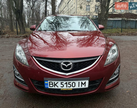Красный Мазда 6, объемом двигателя 2 л и пробегом 146 тыс. км за 10500 $, фото 1 на Automoto.ua