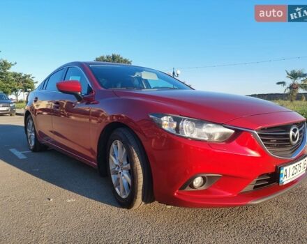 Красный Мазда 6, объемом двигателя 2 л и пробегом 188 тыс. км за 11900 $, фото 1 на Automoto.ua
