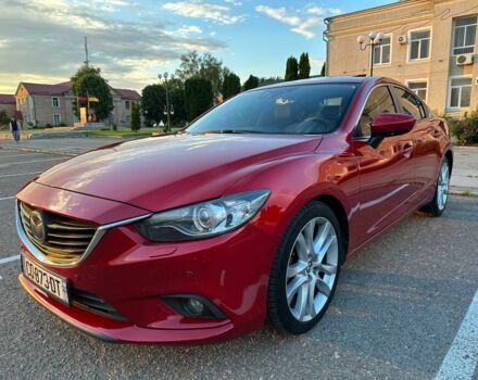 Красный Мазда 6, объемом двигателя 2.2 л и пробегом 165 тыс. км за 11900 $, фото 1 на Automoto.ua