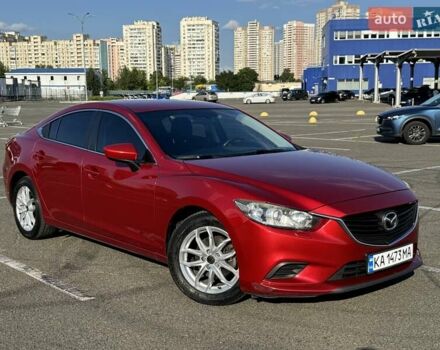 Красный Мазда 6, объемом двигателя 2 л и пробегом 175 тыс. км за 11800 $, фото 1 на Automoto.ua