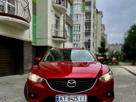 Красный Мазда 6, объемом двигателя 2.18 л и пробегом 284 тыс. км за 10850 $, фото 1 на Automoto.ua