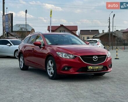 Красный Мазда 6, объемом двигателя 2.19 л и пробегом 296 тыс. км за 10400 $, фото 1 на Automoto.ua